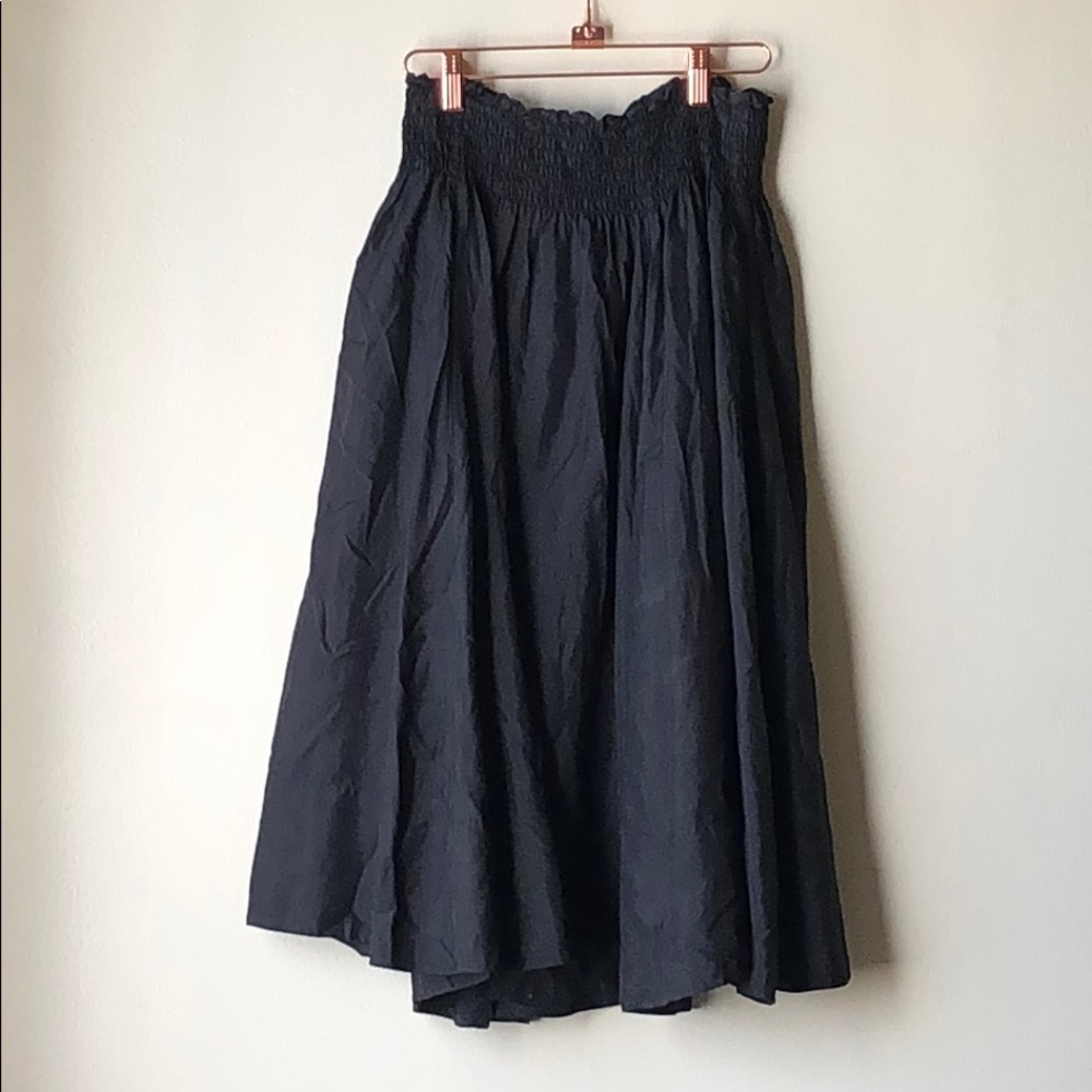 Vintage Silk Midi-Maxi Skirt - Picture 2 of 5